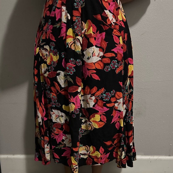 Free People Multicolor Floral A-Line Skirt - Picture 3 of 7